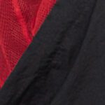 negro con rojo